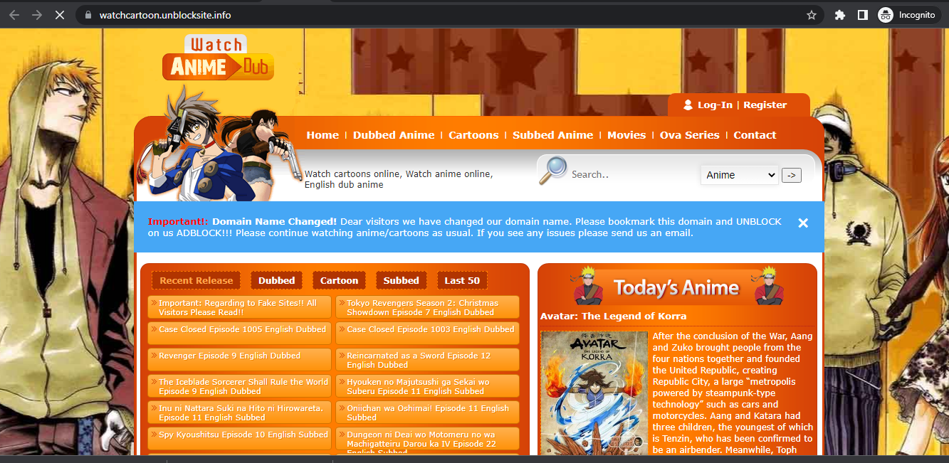 WatchCartoononline Image